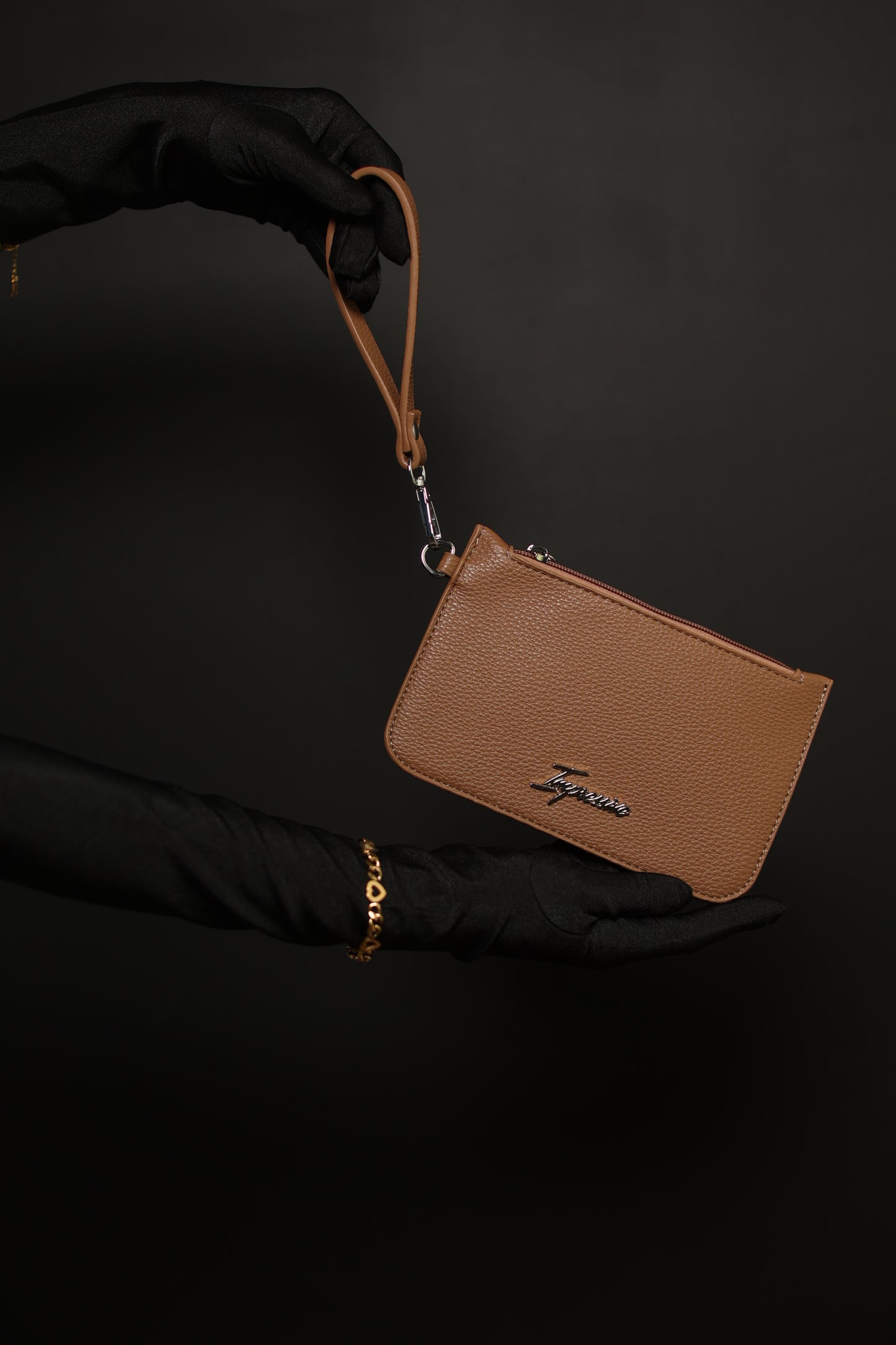 The Tan Wristlet
