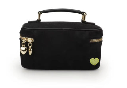 Black Denim Vanity Bag