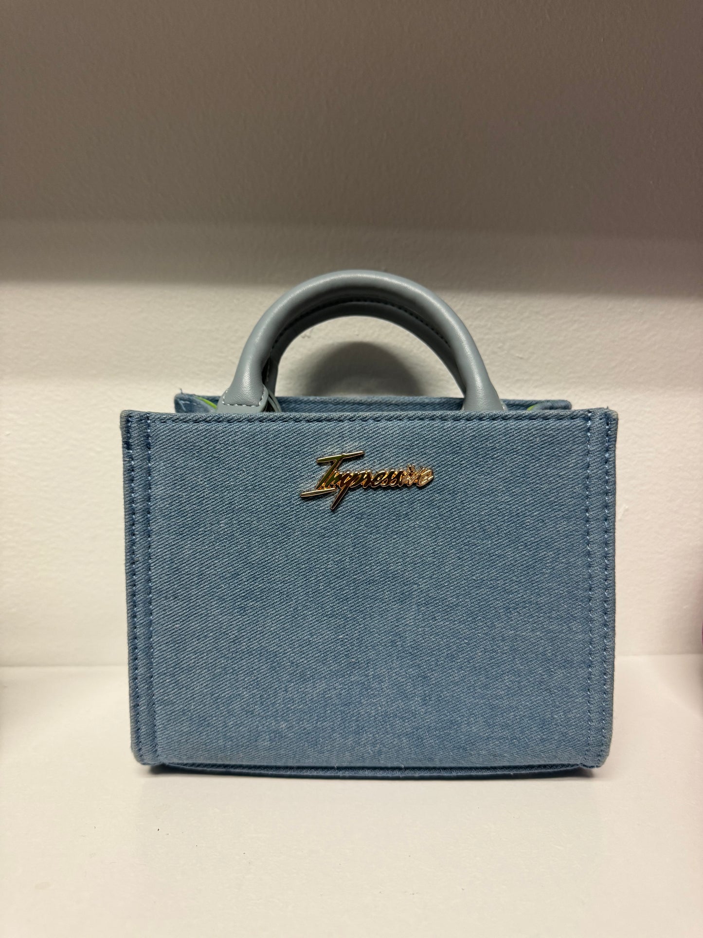 Light Denim Mini Tote