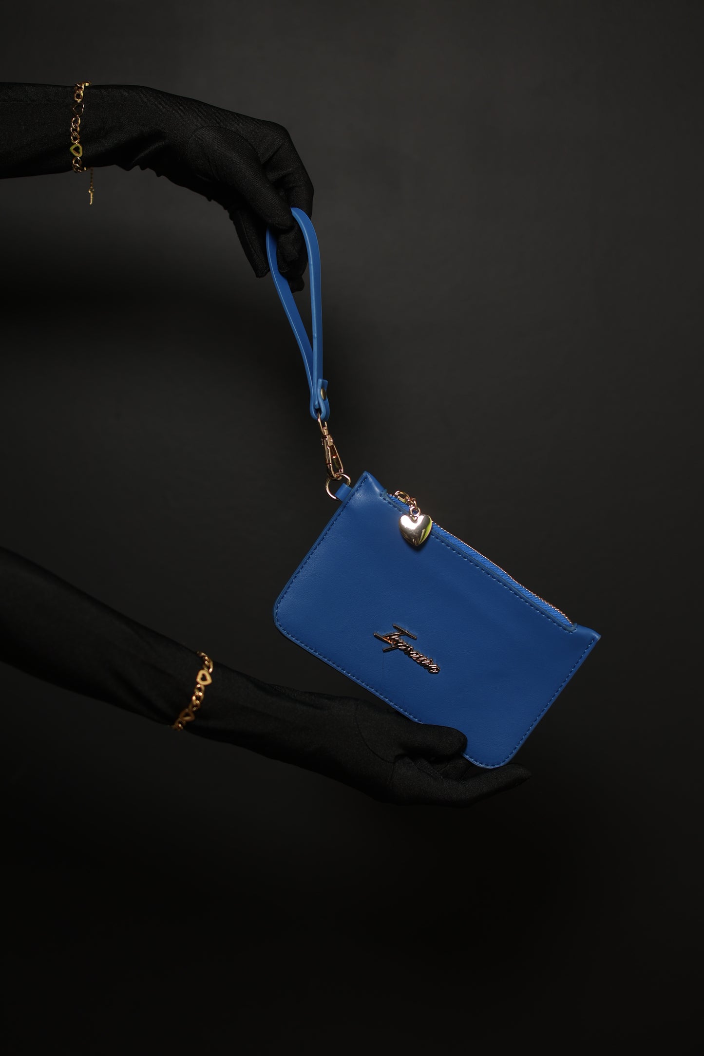 Blue Wristlet