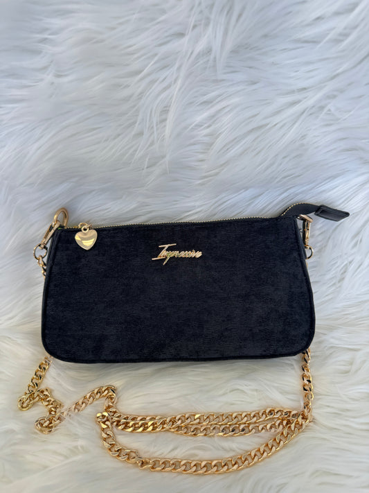 That Girl Negra Corduroy Bag