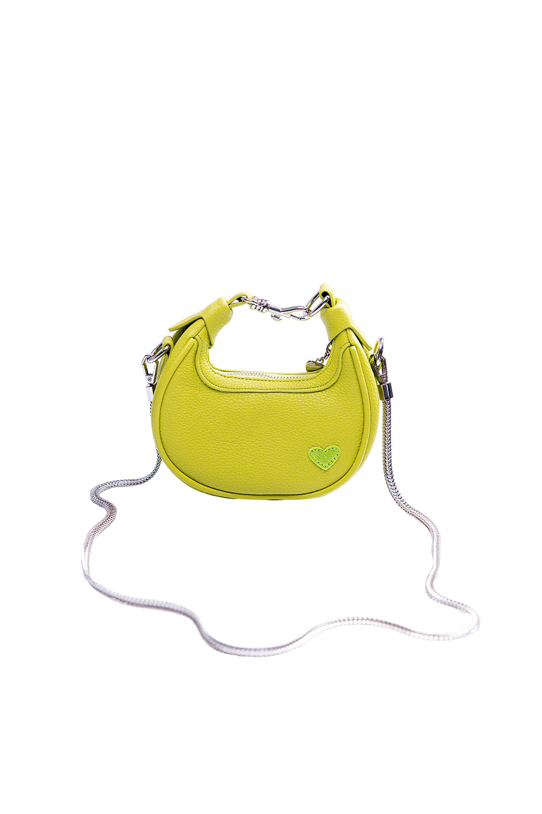 Mini Crescent Bag- Lime