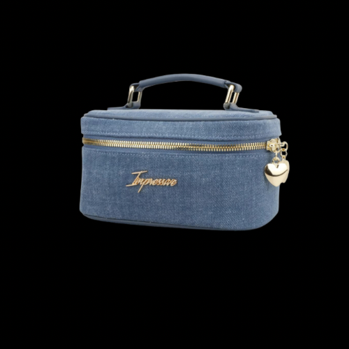 Blue Denim Vanity Bag