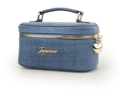 Blue Denim Vanity Bag