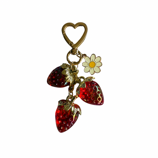 Strawberry Bloom Charm