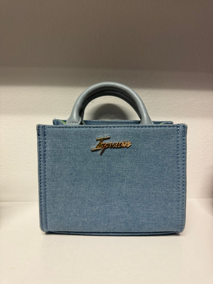 Light Denim Mini Tote