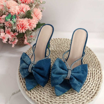 The Denim Bow