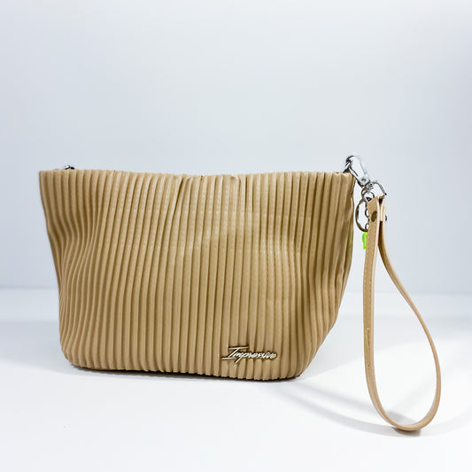 The Nude Ribbed Bag